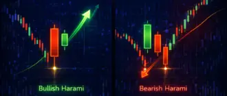 «Харами» – фигура рождения нового тренда